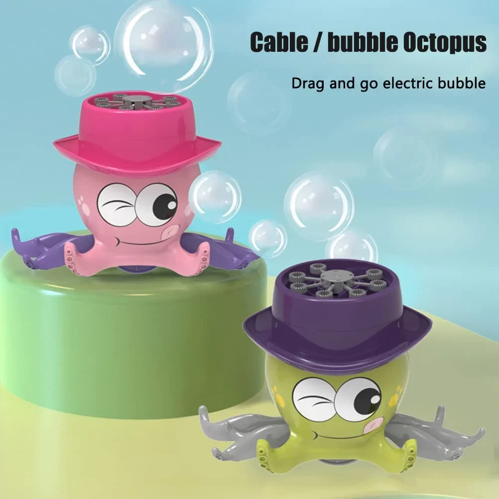 Pulpo máquina de burbujas